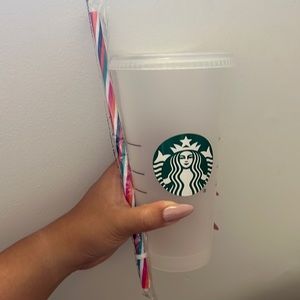 ****Starbucks all new reusable cups!  Changes color!!
